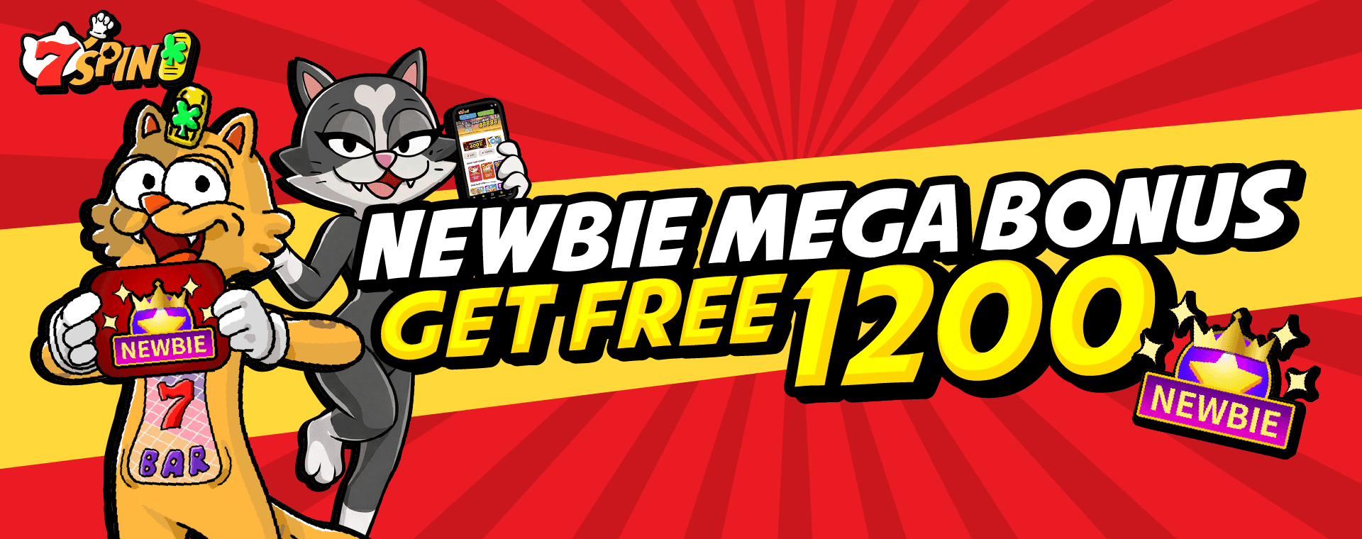 Newbie Mega Bonus 1200